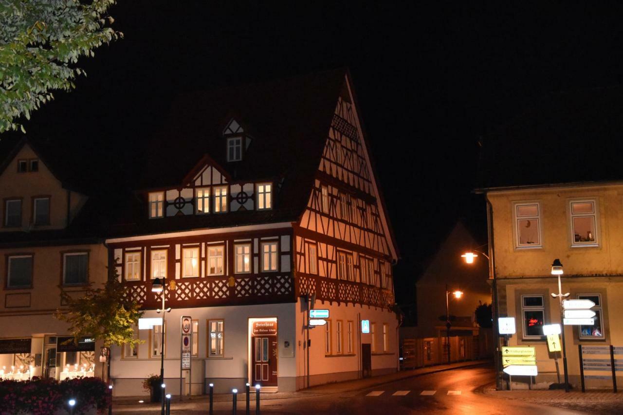 Apartment Therme Natur - Ferienhaus "Zum Goldenen Loewen" Bad Rodach Eksteriør bilde