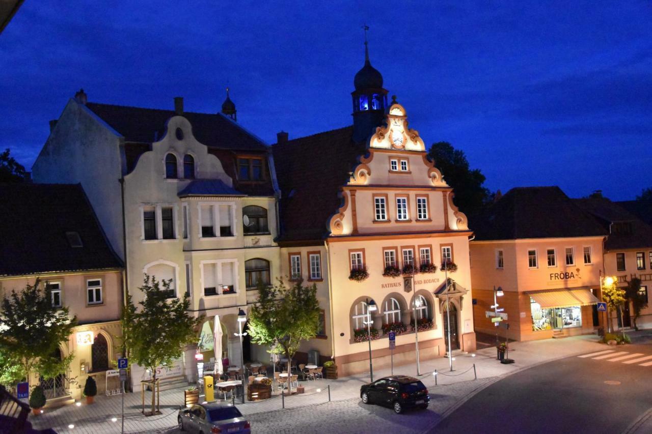 Apartment Therme Natur - Ferienhaus "Zum Goldenen Loewen" Bad Rodach Eksteriør bilde